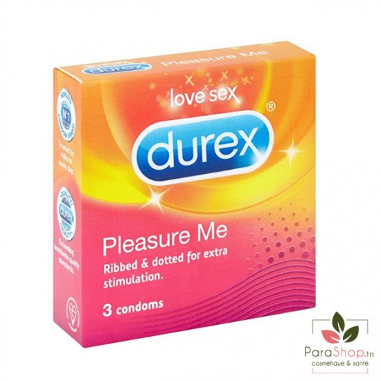 DUREX PLEASURE ME 3 Préservatifs