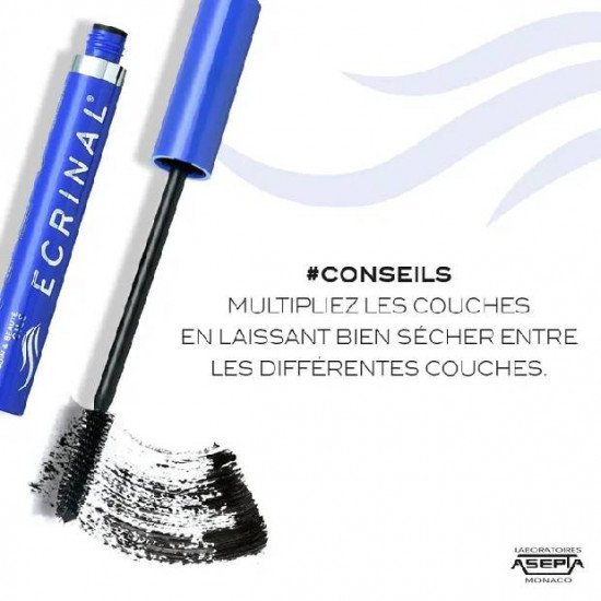 ECRINAL Mascara Noir Fortifiant à l'ANP2+ 7ML ECRINAL Mascara Noir Fortifiant à l'ANP2+ 7ML