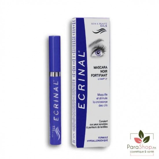 ECRINAL Mascara Noir Fortifiant à l'ANP2+ 7ML ECRINAL Mascara Noir Fortifiant à l'ANP2+ 7ML
