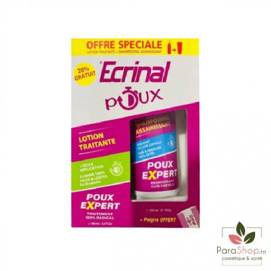 ECRINAL PACK ANTI POUX ECRINAL PACK ANTI POUX