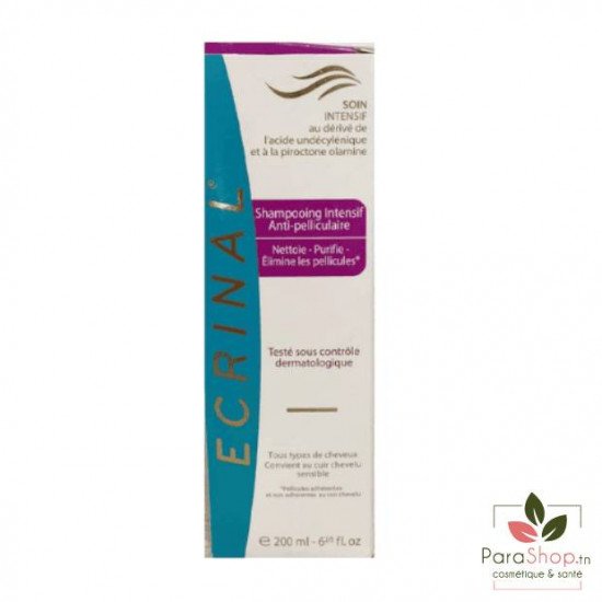 ECRINAL SHAMPOOING ANTI PELLICULAIRE 200ML