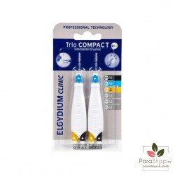 ELGYDIUM TRIO COMPACT BROSSE INTERDENTAIRE 012 ELGYDIUM TRIO COMPACT BROSSE INTERDENTAIRE 012
