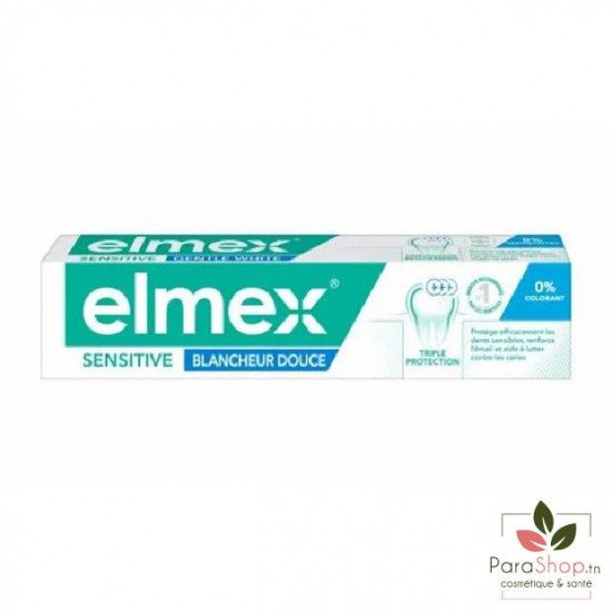ELMEX SENSITIVE BLANCHEUR DOUCE Dentifrice 75ML