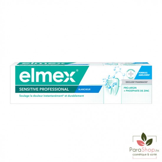 ELMEX SENSITIVE PROFESSIONAL BLANCHEUR Dentifrice 75ML