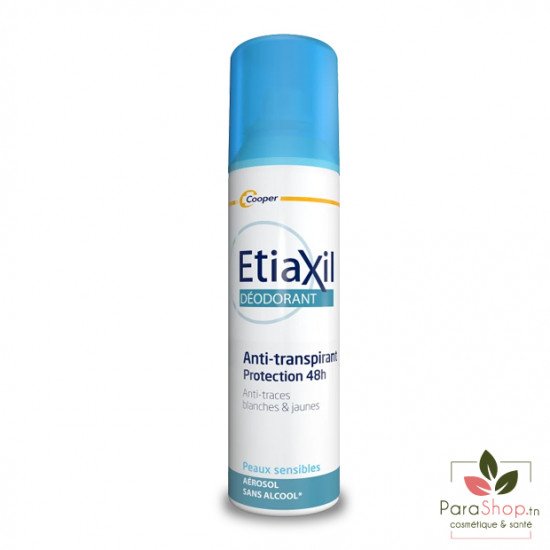 ETIAXIL DEODORANT ANTI TRANSPIRANT 48H Aérosol 150ML