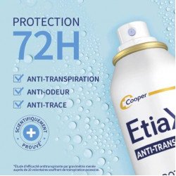 ETIAXIL Deodorant Anti Transpirant Protection 72H 150ML - Peaux Sensibles