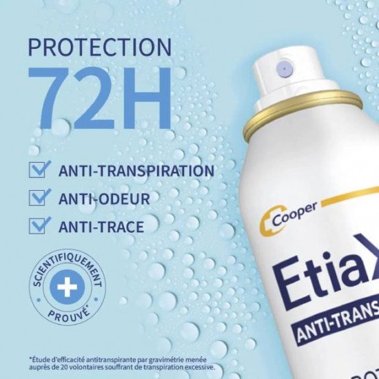 ETIAXIL Deodorant Anti Transpirant Protection 72H 150ML - Peaux Sensibles ETIAXIL Deodorant Anti Transpirant Protection 72H 150ML - Peaux Sensibles