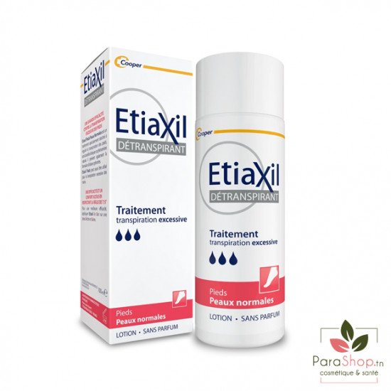 Etiaxil Détranspirant Pieds Peaux Normales Lotion 100ML