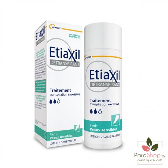 Etiaxil Détranspirant Pieds Peaux Sensibles Lotion 100ML