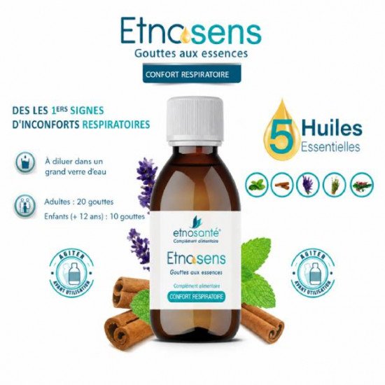 ETNOSANTE ETNO SENS GOUTTES AUX ESSENCES 30ML