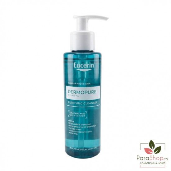 EUCERIN DERMOPURE CLINICAL Gel Nettoyant 200ML