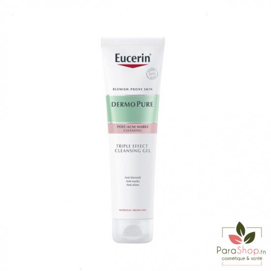 EUCERIN DERMOPURE GEL NETTOYANT TRIPLE ACTION 150ML