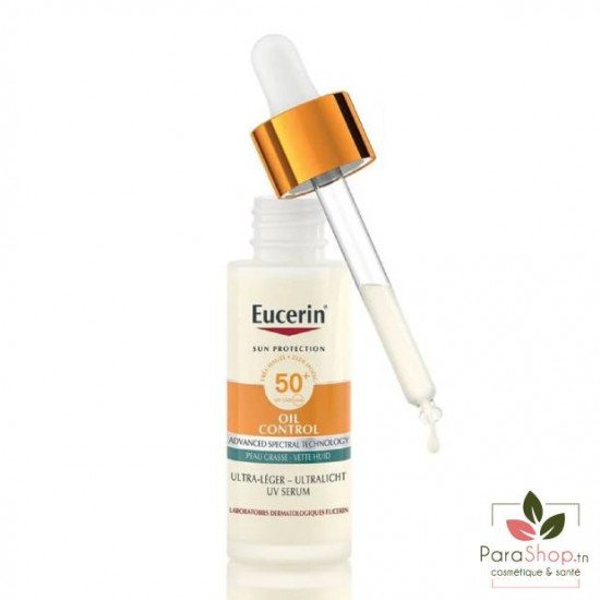 Eucerin Sun Oil Control Serum Ultra LEGER SPF50+ 30ML Eucerin Sun Oil Control Serum Ultra LEGER SPF50+ 30ML