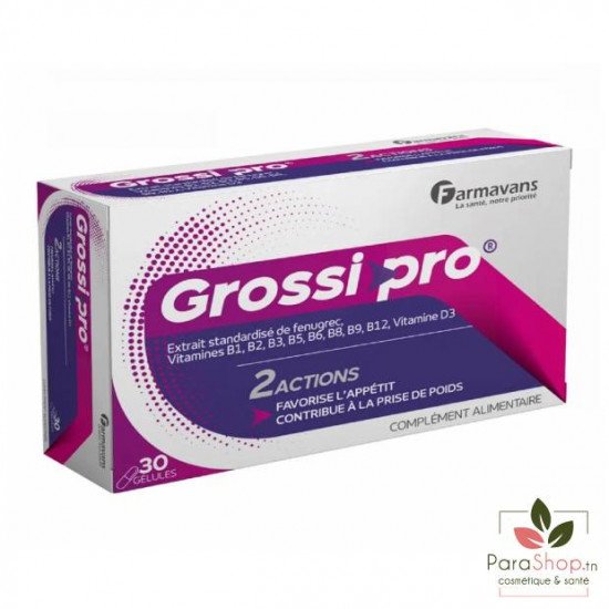 FARMAVANS GROSSI PRO 30 GELULES