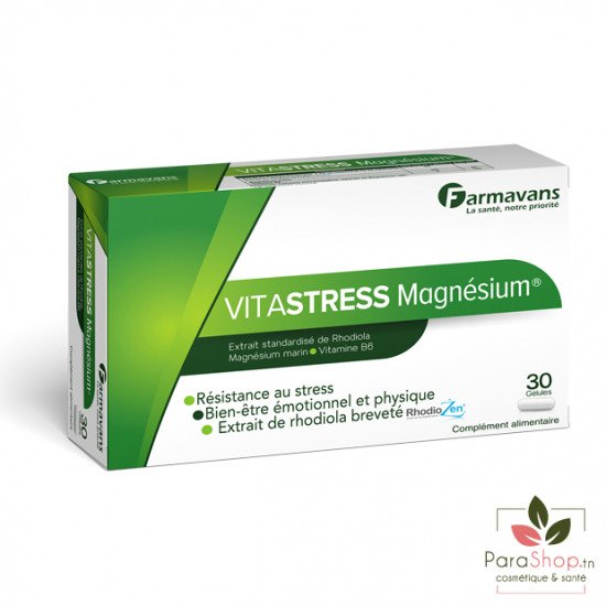 FARMAVANS VITASTRESS MAGNESIUM 30 Gelules