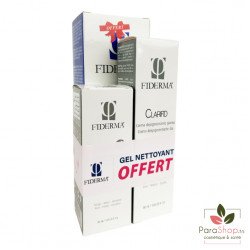 FIDERMA PACK CLARIFID SERUM NUIT + CREME DEPIGMENTANTE JOUR + HYDRAFID GEL NETTOYANT GRATUIT