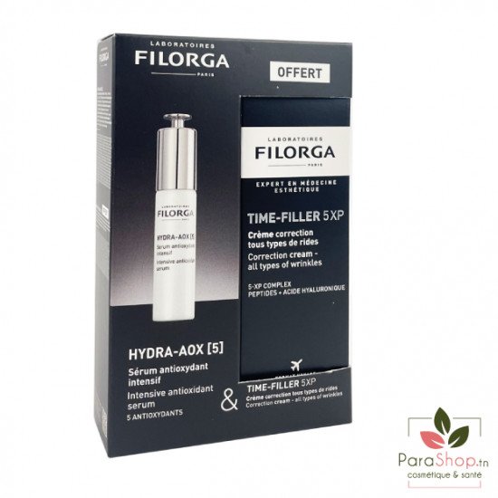 FILORGA COFFRET HYDRA AOX [5] + TIME FILLER 5XP CREME 30ML OFFERTE