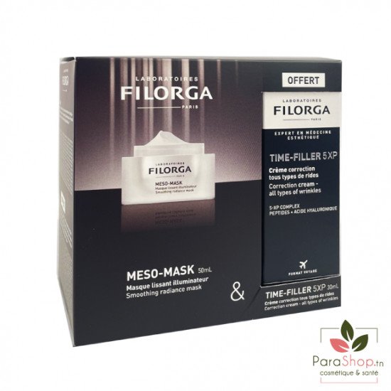 FILORGA COFFRET MESO MASK + TIME-FILLER 5XP CREME 30ML OFFERTE