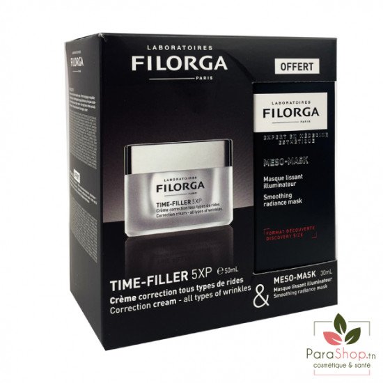 FILORGA COFFRET TIME FILLER 5XP CREME + MESO MASK 30ML OFFERT
