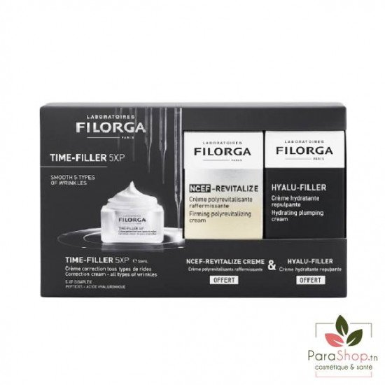 FILORGA COFFRET TIME FILLER 5XP CREME + NCEF REVITALIZE CREME ET HYALU FILLER CREME OFFERTS FILORGA COFFRET TIME FILLER 5XP CREME + NCEF REVITALIZE CREME ET HYALU FILLER CREME OFFERTS
