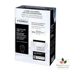 FILORGA COFFRET TIME FILLER SHOT 5XP + TIME FILLER 5XP CREME 15ML OFFERTE
