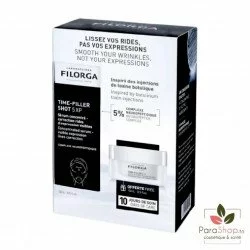 FILORGA COFFRET TIME FILLER SHOT 5XP + TIME FILLER 5XP CREME 15ML OFFERTE
