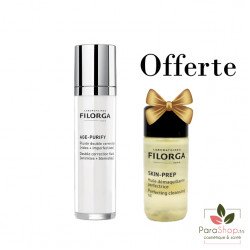 FILORGA PACK AGE PURIFY Fluide Double Correction + SKIN PREP MOUSSE NETTOYANTE 30ML OFFERTE - BF 2025
