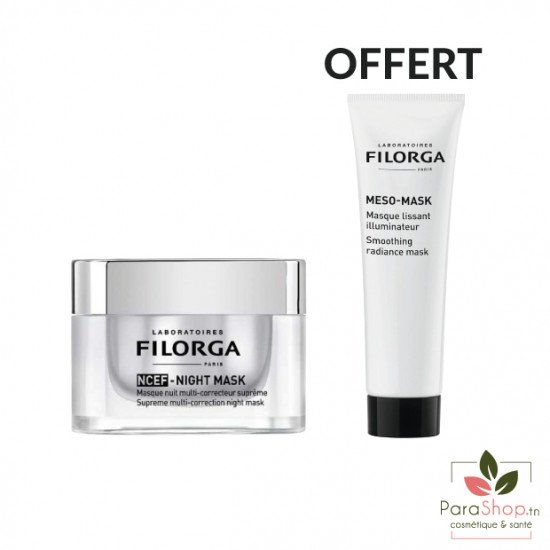 FILORGA PACK NCEF NIGHT MASK + MESO MASK 30ML OFFERT FILORGA PACK NCEF NIGHT MASK + MESO MASK 30ML OFFERT