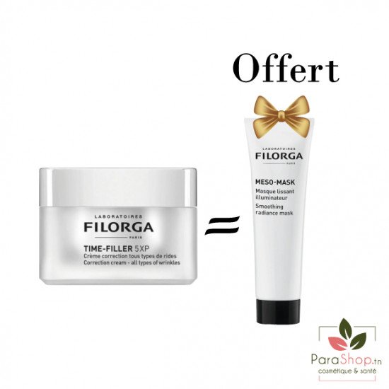 FILORGA PACK TIME FILLER 5XP CREME + MESO MASK 30ML OFFERT - BF 2025 FILORGA PACK TIME FILLER 5XP CREME + MESO MASK 30ML OFFERT - BF 2025