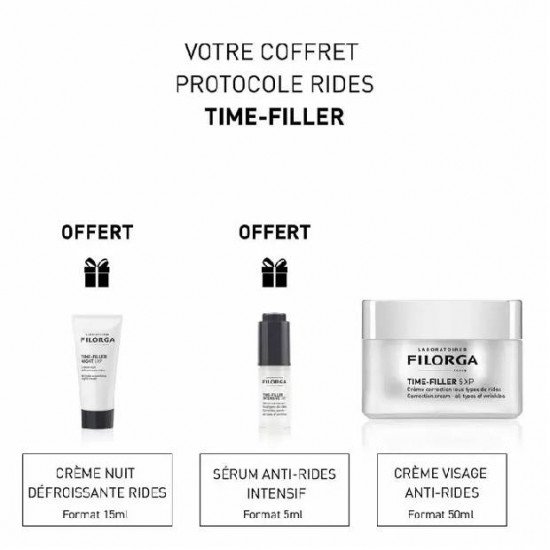 FILORGA TIME FILLER 5XP Coffret Protocole Rides