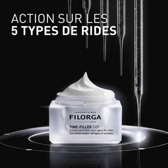 FILORGA TIME FILLER 5XP CREME CORRECTION TOUS TYPES DE RIDES 50ML 