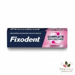 Fixodent Creme Adhesive Pour Protheses Fixation Forte Gout Neutre
