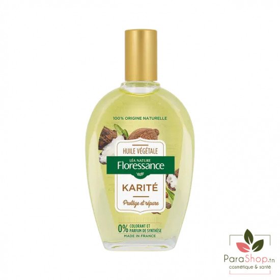 FLORESSANCE HUILE VEGETALE KARITE 50ML