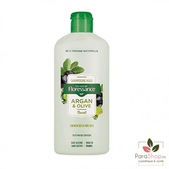 FLORESSANCE SHAMPOOING HUILE  ARGAN ET OLIVE 250ML