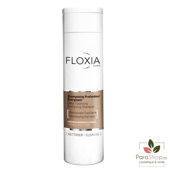 FLOXIA Shampooing Profondeur Energisant CHEVEUX NORMAUX A GRAS 200ML