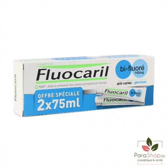 FLUOCARIL DENTIFRICE BI-FLUORÉ GENCIVES 2X 75ML