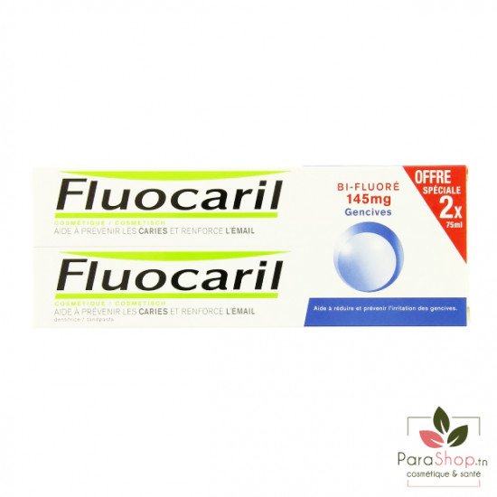 FLUOCARIL DENTIFRICE BI-FLUORÉ GENCIVES 2X 75ML