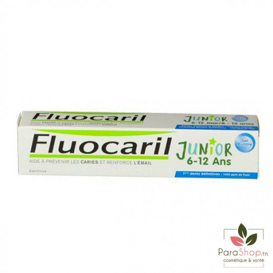 FLUOCARIL JUNIOR DENTIFRICE GEL BUBBLE GUM 75ML