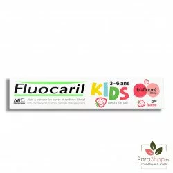 FLUOCARIL KIDS DENTIFRICE GEL FRAISE BI-FLUORÉ 3-6ANS 50ML