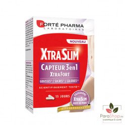 FORTE PHARMA XTRASLIM CAPTEUR 3 EN 1 60gélules FORTE PHARMA XTRASLIM CAPTEUR 3 EN 1 60gélules