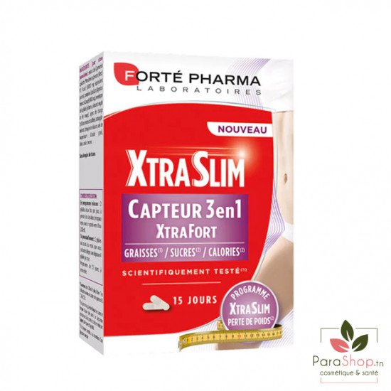 FORTE PHARMA XTRASLIM CAPTEUR 3 EN 1 60gélules