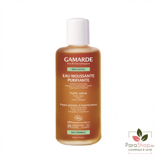 GAMARDE EAU MOUSSANTE PURIFIANTE 200ML