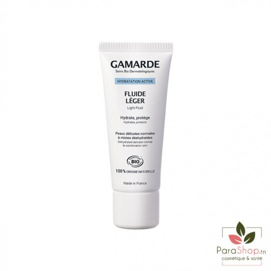 GAMARDE FLUIDE HYDRATANT LEGER 40ML