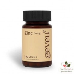 Geveu Zinc 50mg 30 Gelules