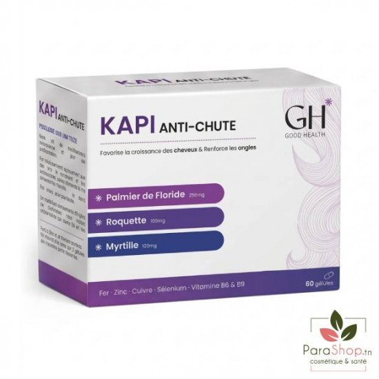 GH KAPI ANTI CHUTE 60 GELULES GH KAPI ANTI CHUTE 60 GELULES