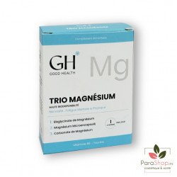 GH TRIO MAGNESIUM 30 Gelules GH TRIO MAGNESIUM 30 Gelules