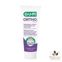 GUM ORTHO GEL DENTIFRICE 75ML GUM ORTHO GEL DENTIFRICE 75ML