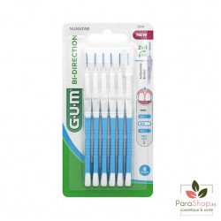 GUM BI DIRECTION Brossette interdentaire 0.9MM 2314 GUM BI DIRECTION Brossette interdentaire 0.9MM 2314