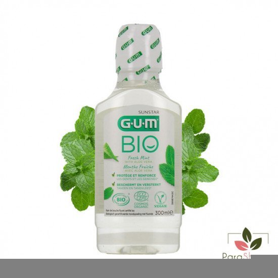 GUM BIO BAIN DE BOUCHE MENTHE FRAICHE 300ML