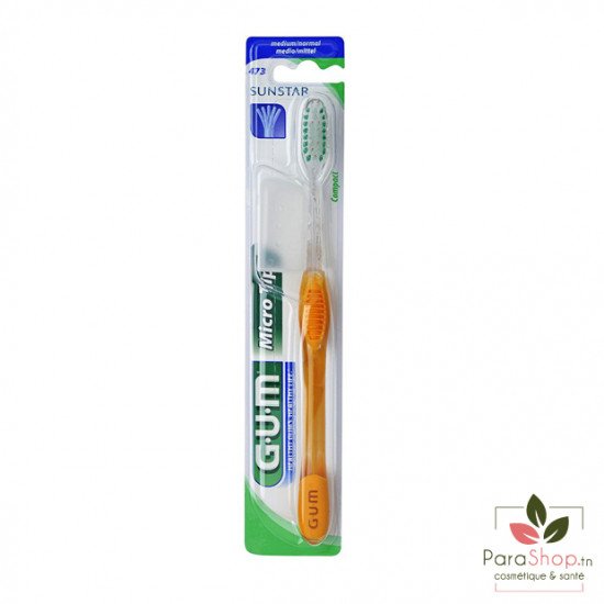 Gum Micro Tip Brosse à Dents Medium 473